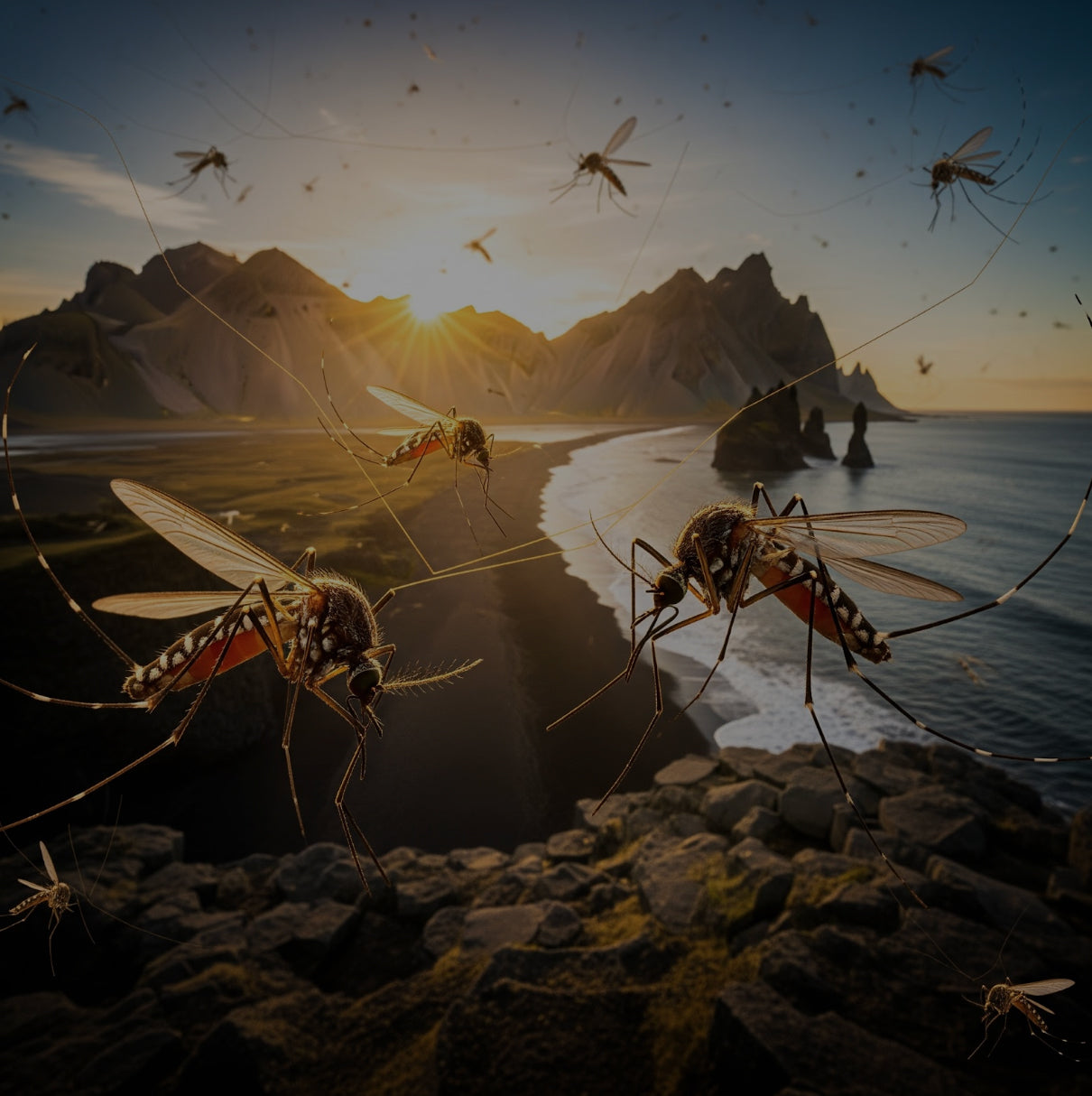 Iceland’s Icy Shield is Melting: Mosquitoes Found for the First Time