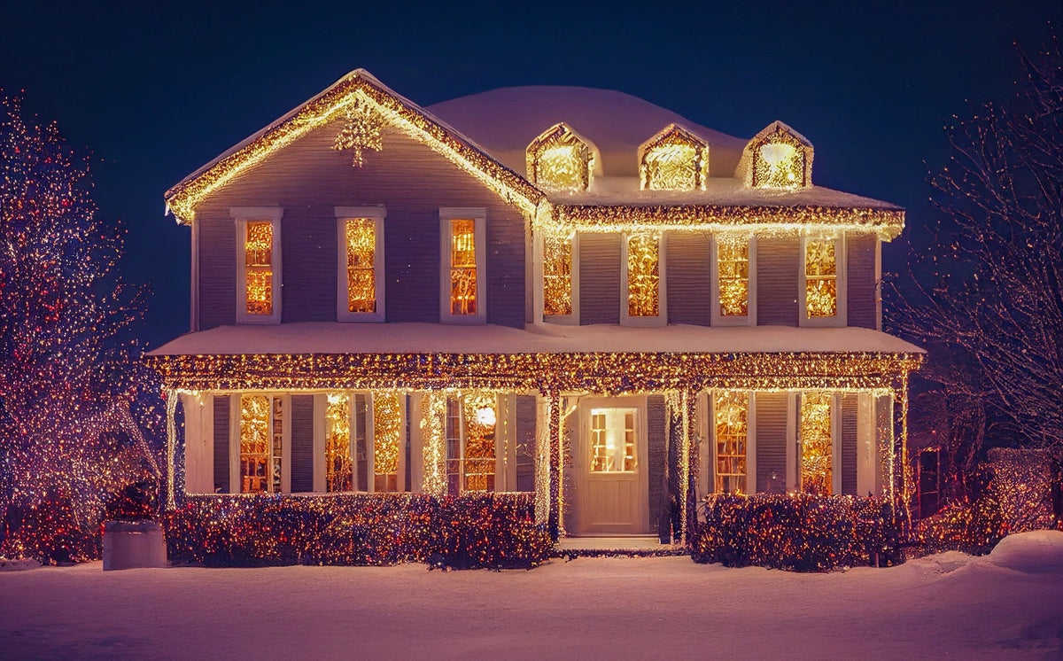Tips on Decorating With Icicle Christmas Lights MosquitoNix®