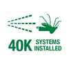 40,000 MosquitoNix misting systems installed